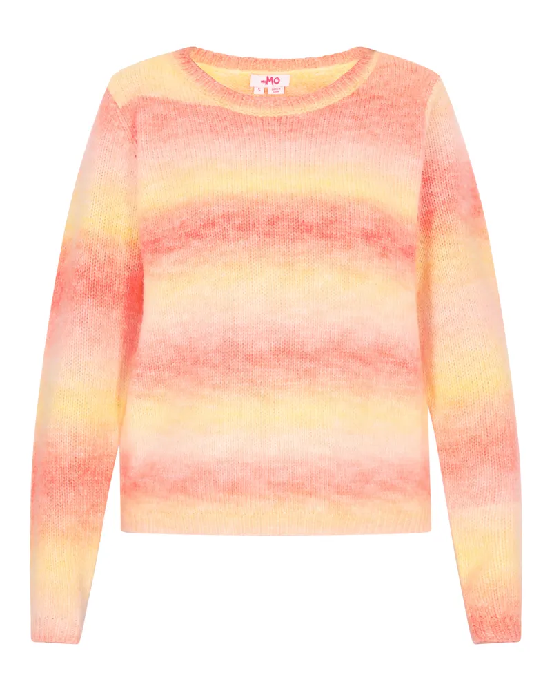 My Mo Pullover Damen Orange Mehrfarbig Mehrfarbig