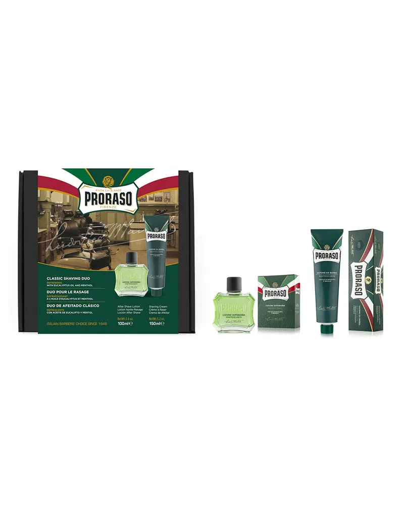 Proraso Erfrischendes klassisches Rasur-Set, 2 Stk 