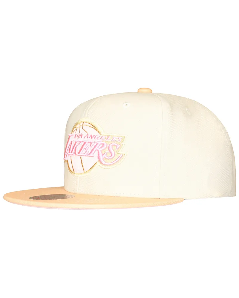 Mitchell & Ness NBA Los Angeles Lakers Lovers Lane Cap Wollweiß