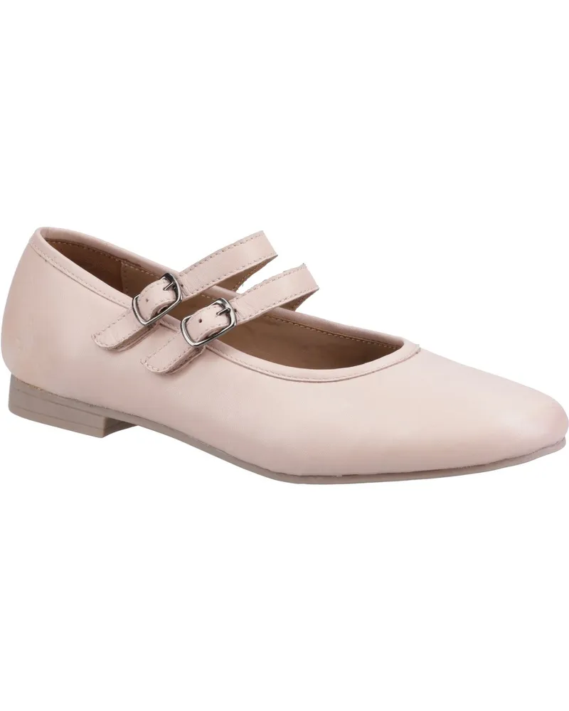 Hush Puppies Nancy Mary Jane Leder Frauen Blush Ballerinas Rosa