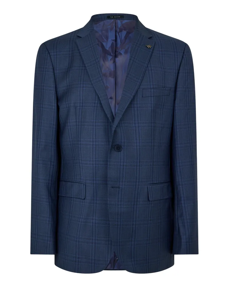 Ted Baker Anzugjacke für Herren, Hals Kerbe (Dunkelblau Blau