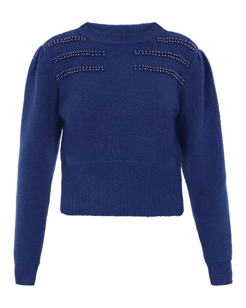 My Mo Pullover Frauen Marine Marineblau
