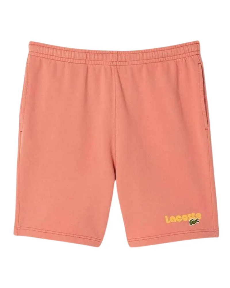 Lacoste Shorts für Herren (Rot Ausgeblichen Orange