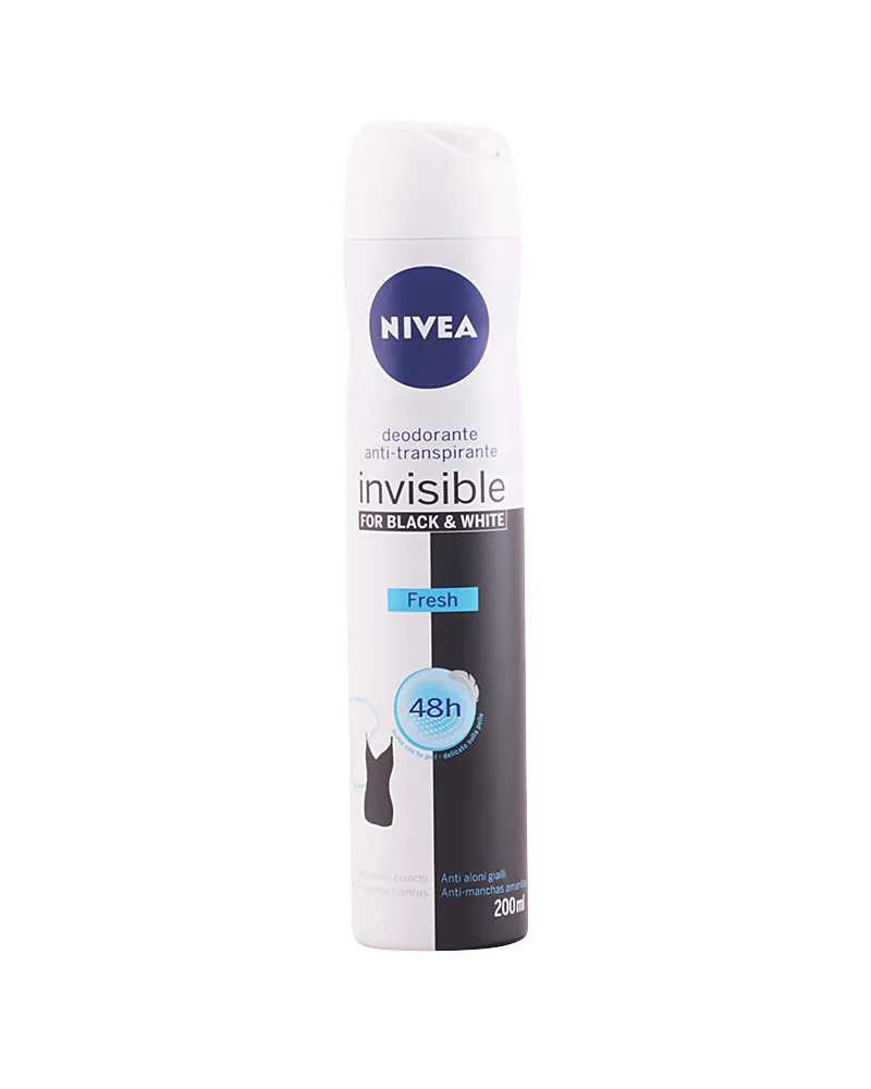 Nivea Black & White Invisible Fresh Deodorant Spray 200 ml 