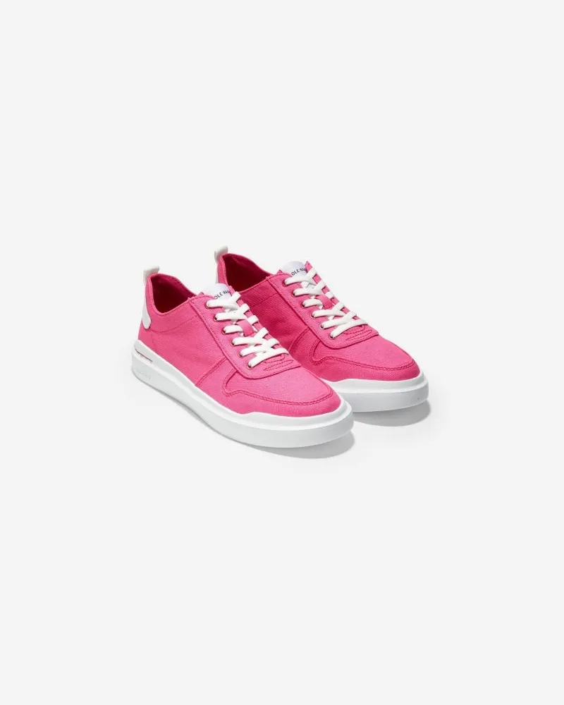 COLE HAAN Grandpro Rally Damen Baumwolltrainer Rot Rot