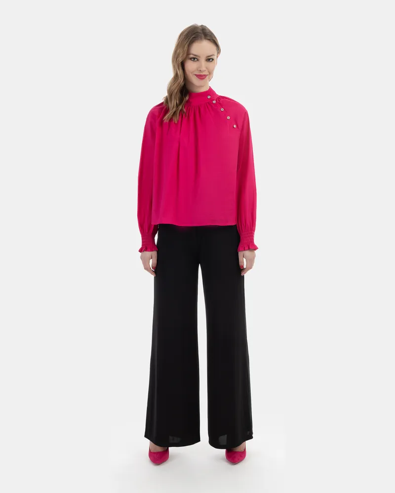 FAINA Blouse en coton Rosa
