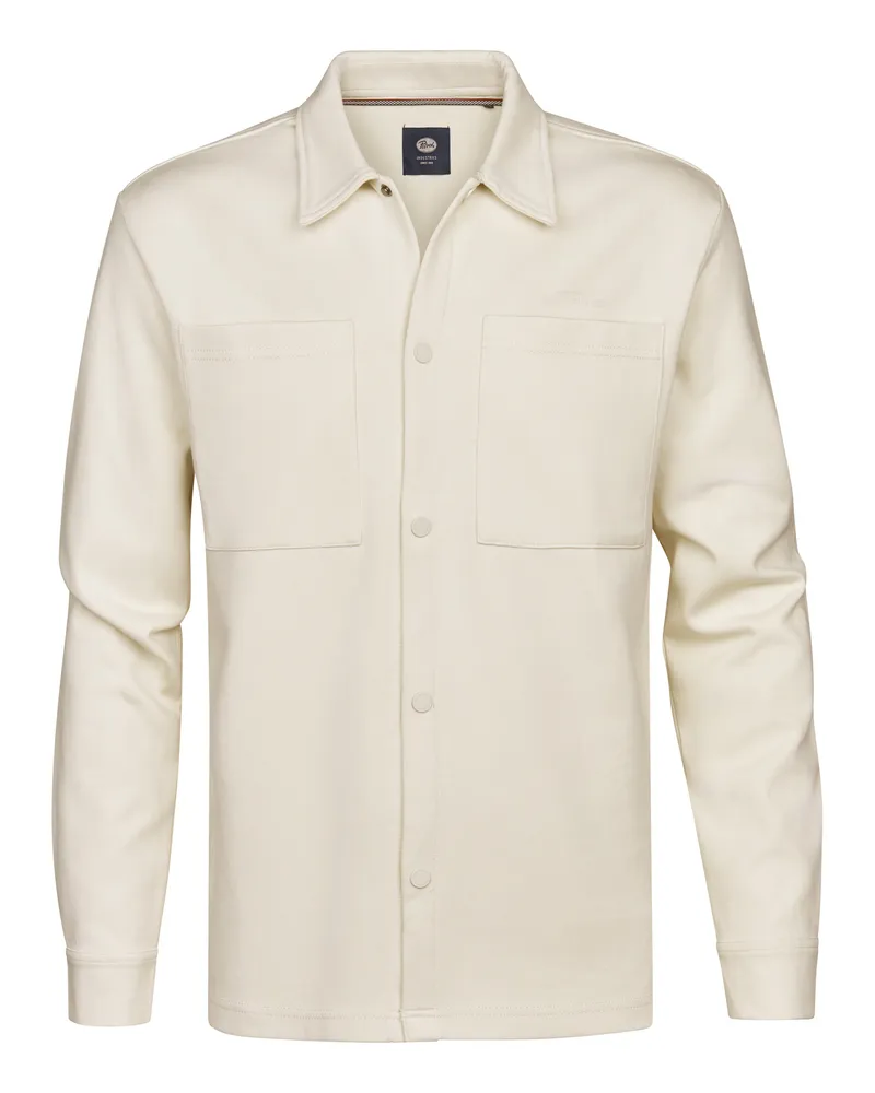 Petrol Industries Sweat-Overshirt Camino Herren Wollweiß