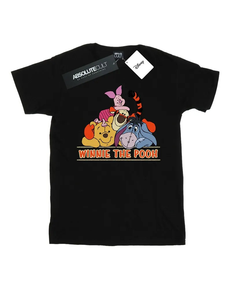 Disney T-Shirt für Herren (Schwarz Schwarz