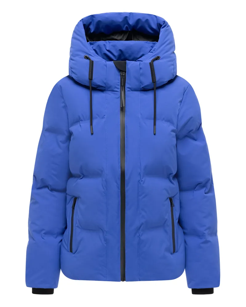 NAVAHOO Damen Steppjacke Wolkentanz mit Kapuze Blau