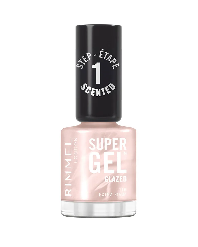 Rimmel London Super Gel Nagellack #116 – Extra Schaum, 12 Ml 