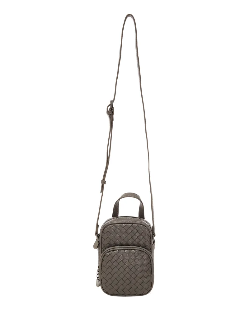Usha Schultertaschen Damen dunkelgrau Dunkelgrau