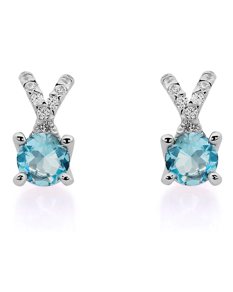 Orphelia Maya' Tropfenohrringe aus 925er Sterlingsilber für Damen - Silber ZO-7478/AQ Silber