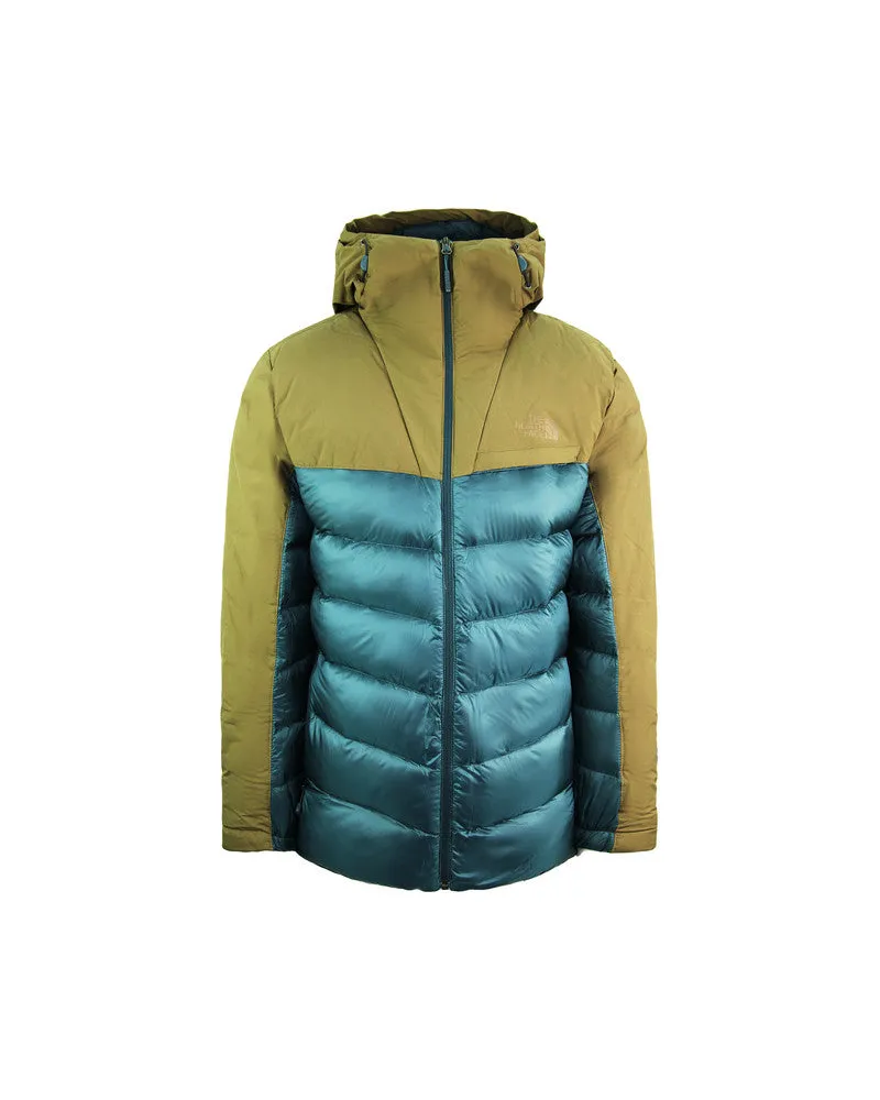 The North Face Pertex Warm Storm Herren Blaue Jacke Grün