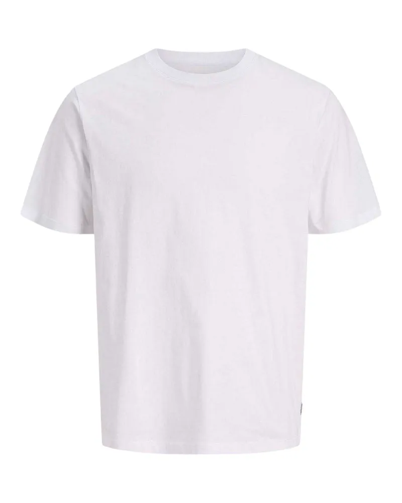 Jack & Jones Jack And Jones - "Basic" T-Shirt für Herren, Regulär (Weiß Weiß