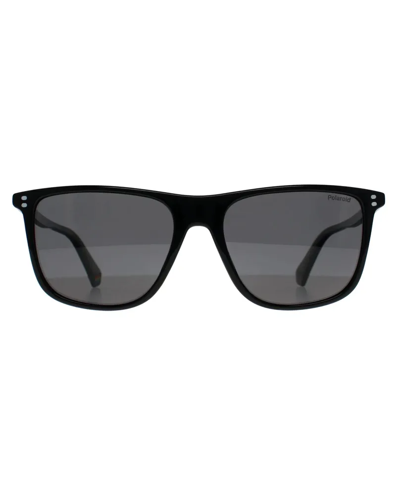 Polaroid PLD 6232/S 807 M9 schwarz grau polarisierte Sonnenbrille Schwarz