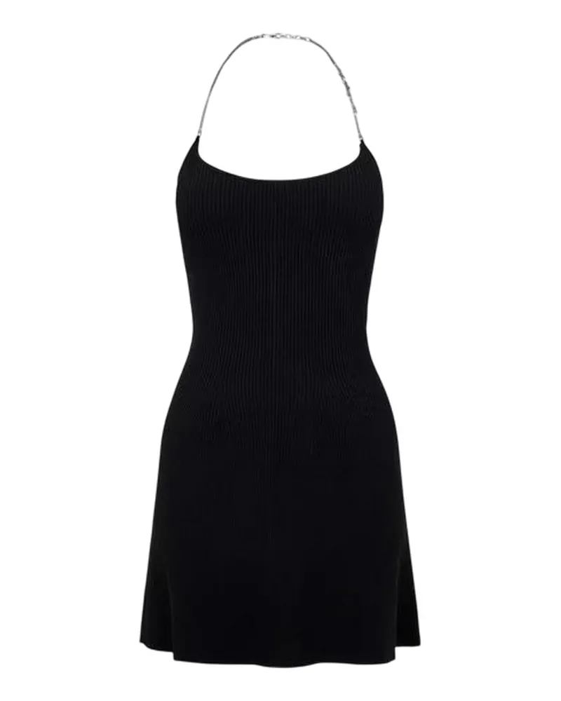 Diesel Minikleid für Damen, Neckholder (Schwarz Schwarz