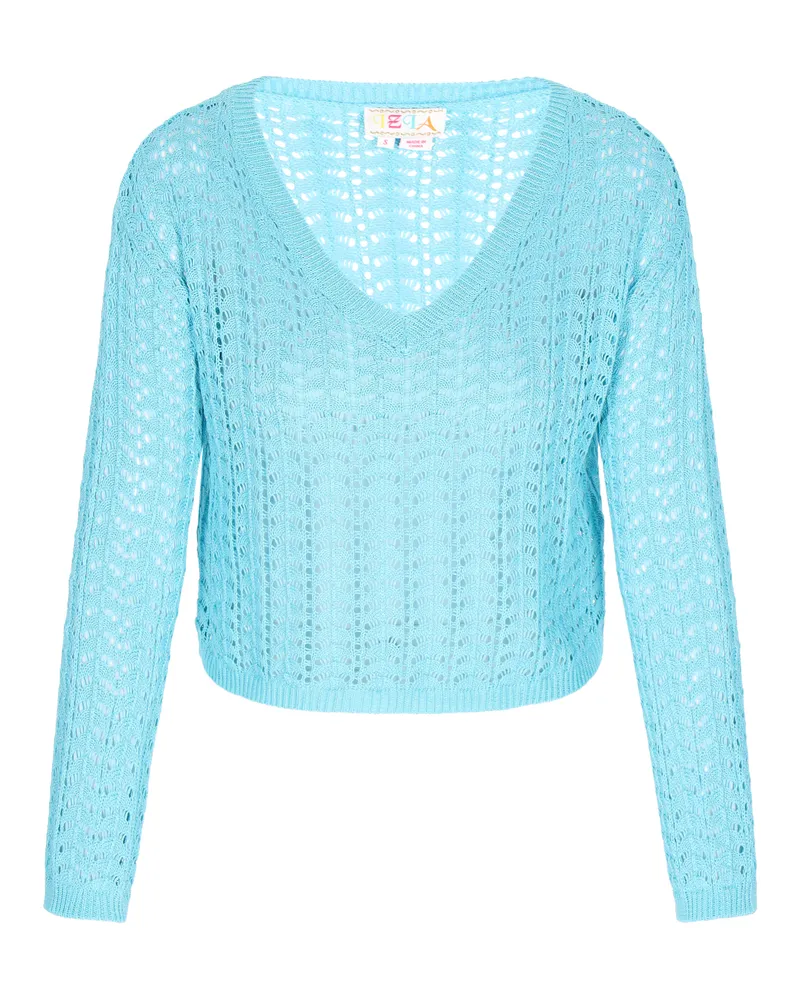 IZIA Pullover Frauen Türkis Türkis