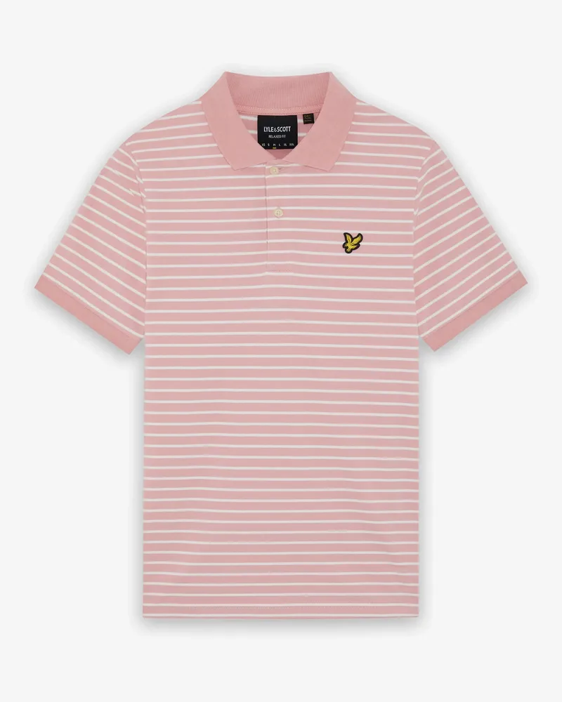 Lyle & Scott Poloshirt in Koralle Korallenrot