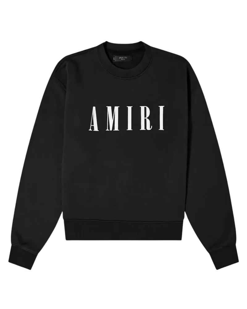 Amiri Bold Core Logo Sweatshirt - Schwarz Schwarz