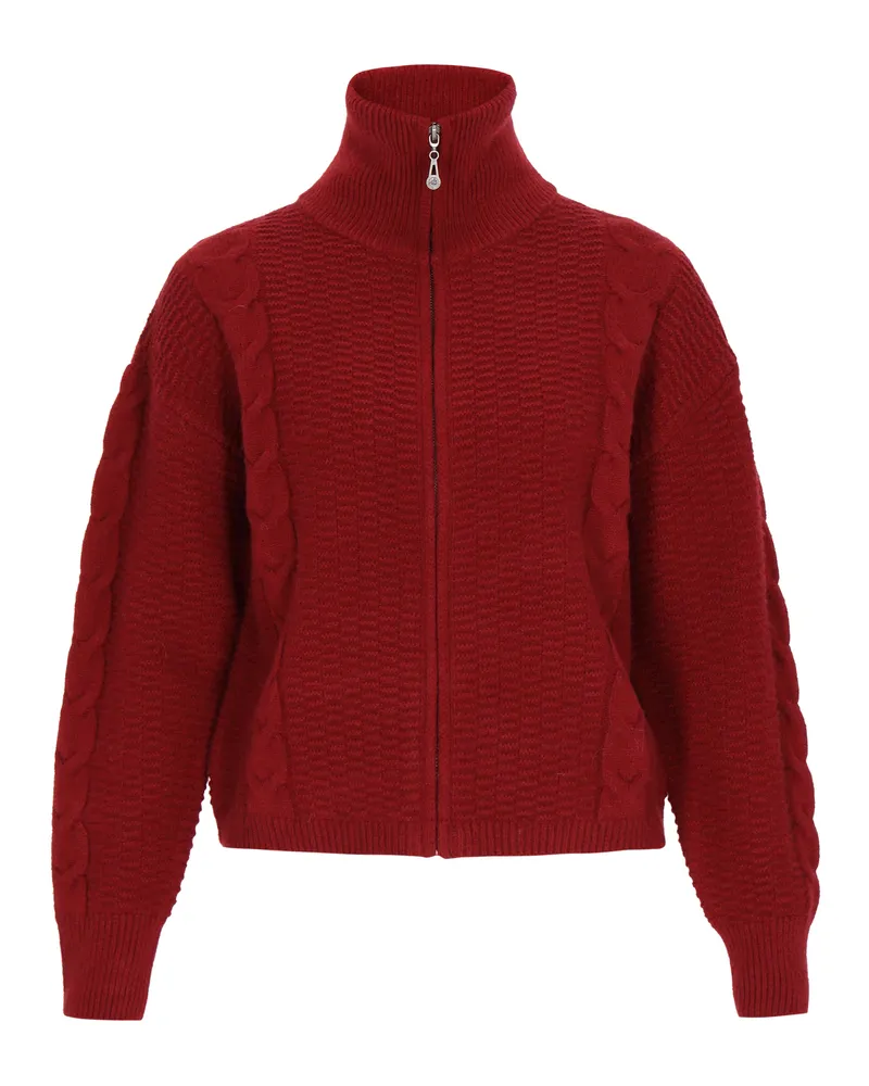 DreiMaster Cardigan - Weinrot Weinrot