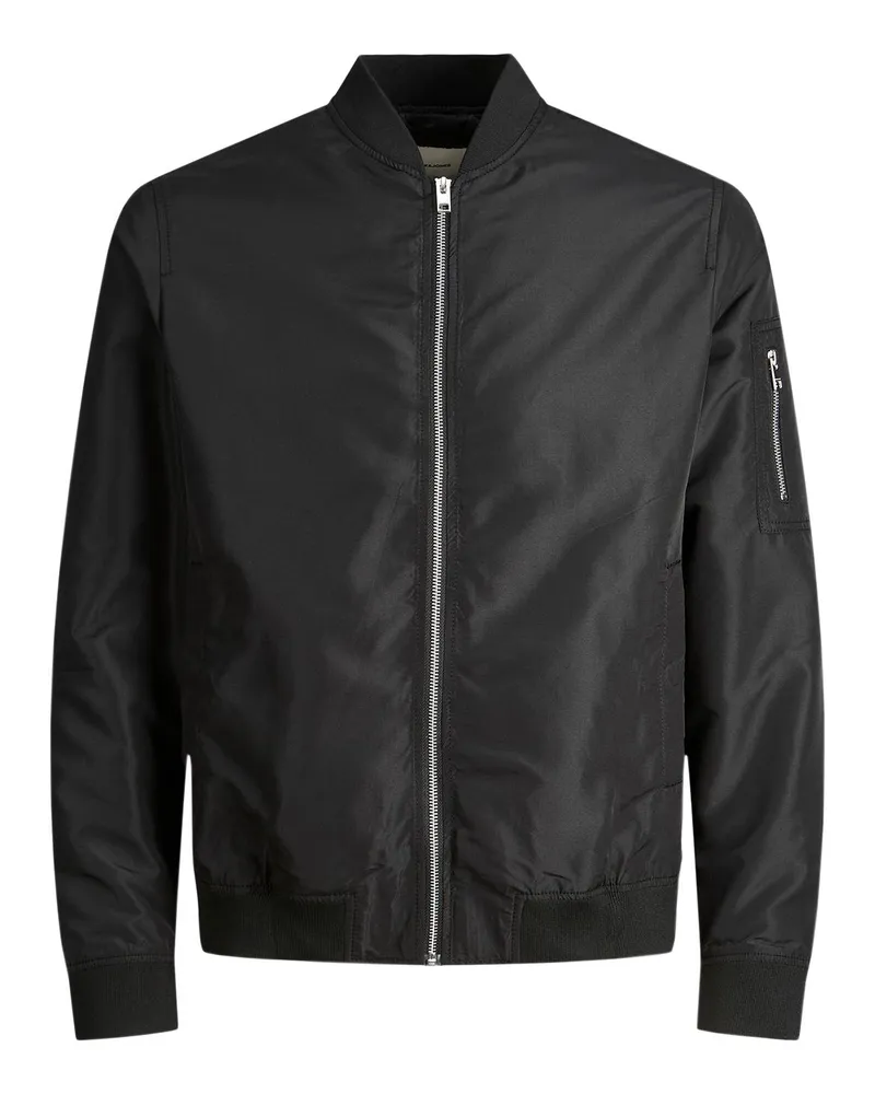 Jack & Jones Mash Bomber  Schwarz Schwarz