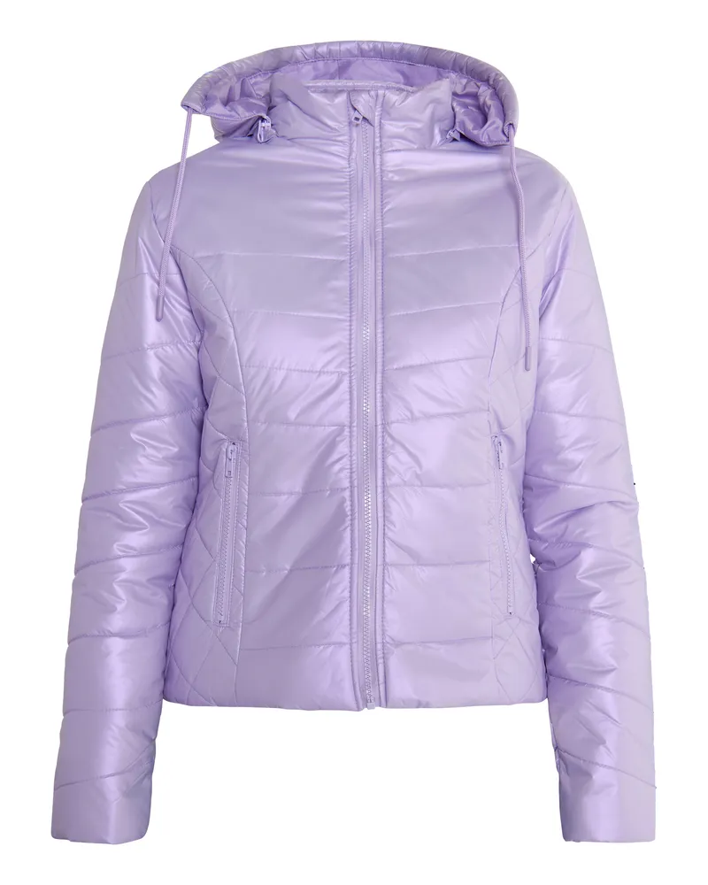 My Mo Winterjacke Damen Lavendel Violett