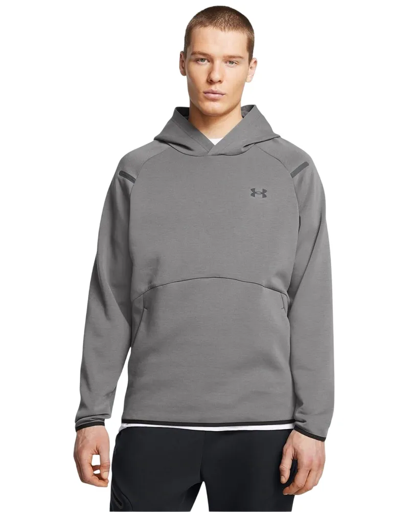 Under Armour Kapuzenpullover für Herren, Athletisch, Raglanärmel (Grau Grau
