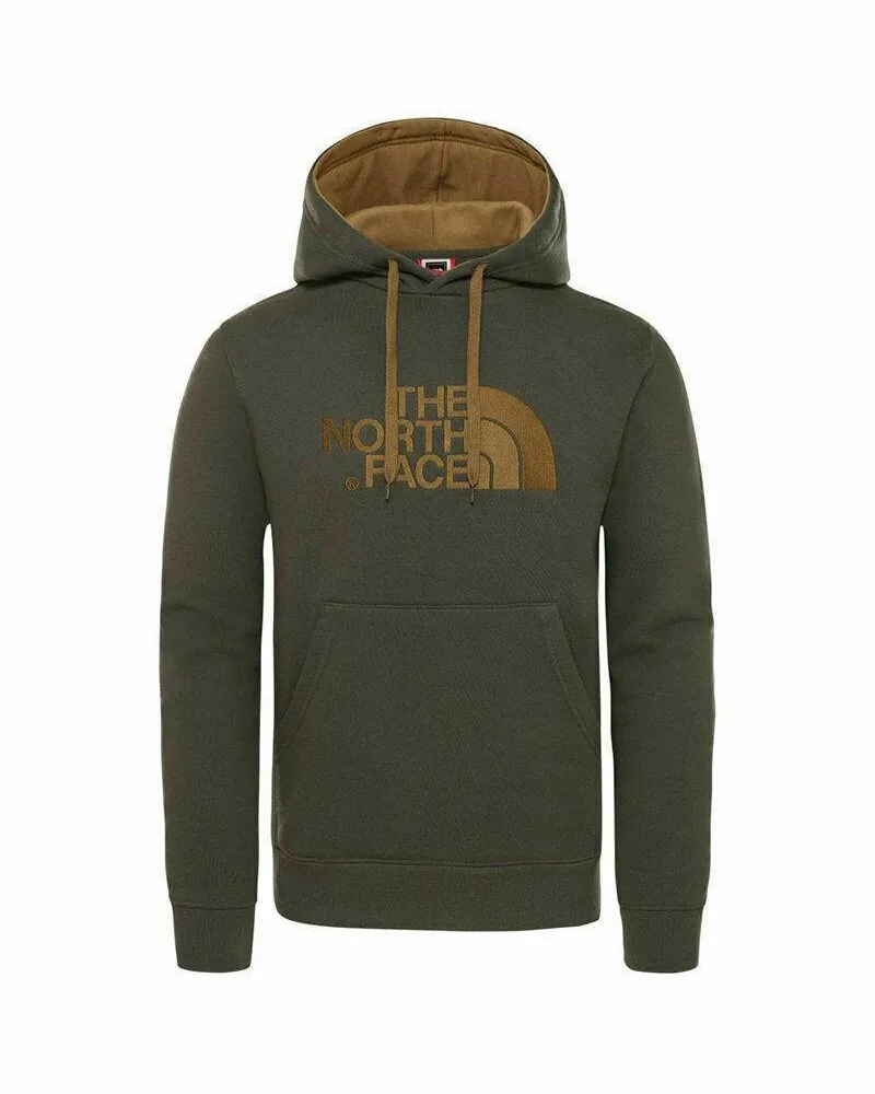 The North Face Sweat à Capuche Brodé Drew Peak Homme Vert / Kaki Britannique Grün