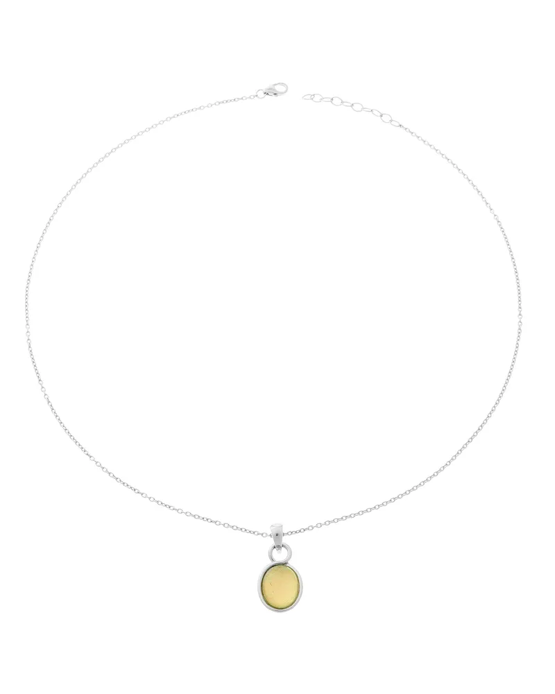 Orphelia Damen-Kette aus 925er Sterlingsilber mit Anhänger – Silber ZH-6040/2 Silber