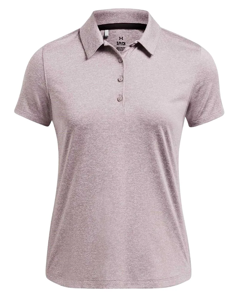 Under Armour Playoff" Poloshirt für Damen, kurzärmlig (Grau Grau