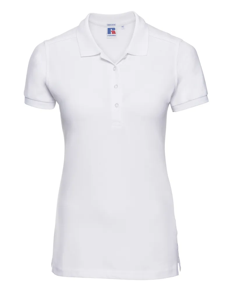 Russell Athletic Russell - Polo-Shirt mit kurzen Ärmeln - Damen (Weiß Weiß