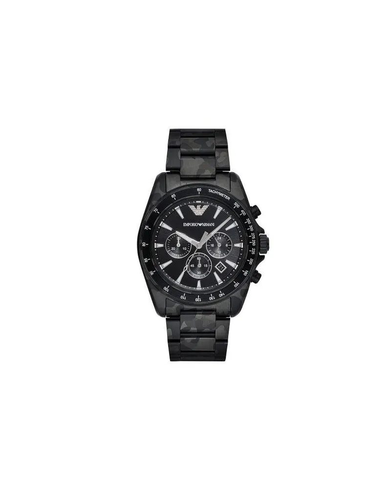 Emporio Armani AR11027 Herrenuhr Schwarz