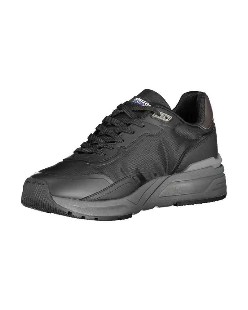 Blauer USA Sneakers im lässigen Stil Schwarz