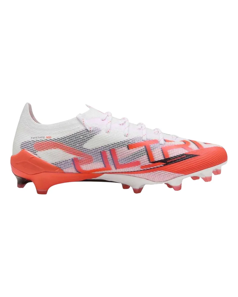 Puma Ultra Ultimate" Fußballschuhe mit festem Boden für Damen (Weiß/Rot Weiß