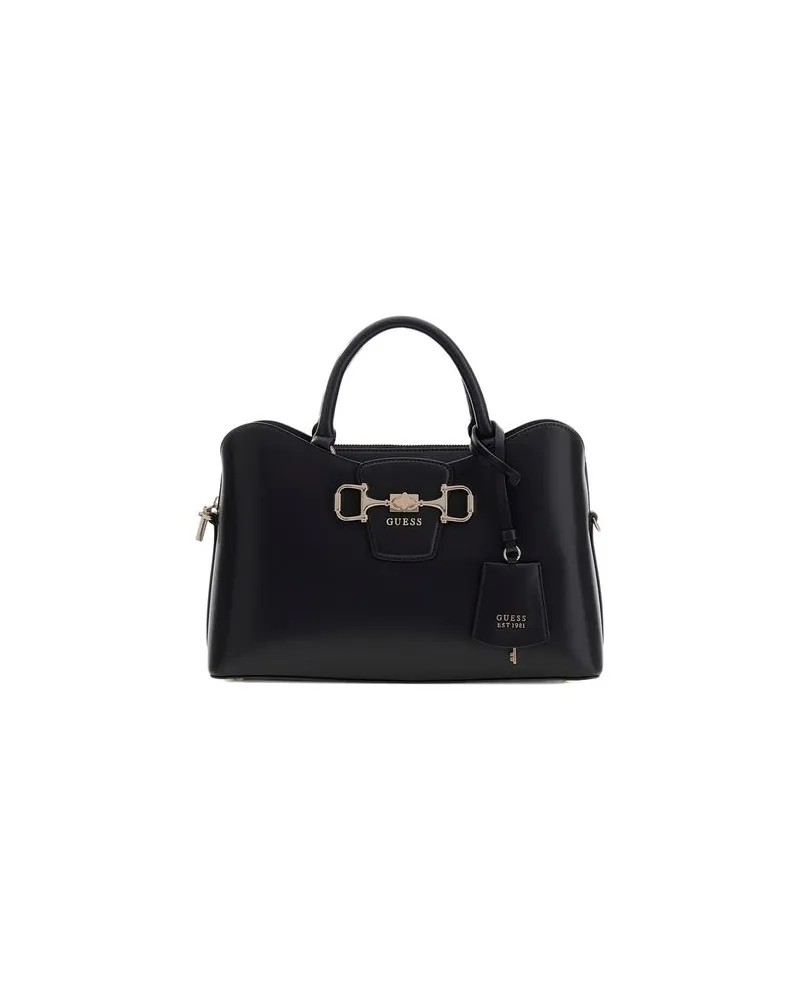 Guess Satchel-Umhängetasche - Schwarz Schwarz