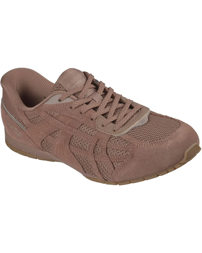 Skechers Retro Lite Oshare Leder-Sneaker, Damen - Braun Braun