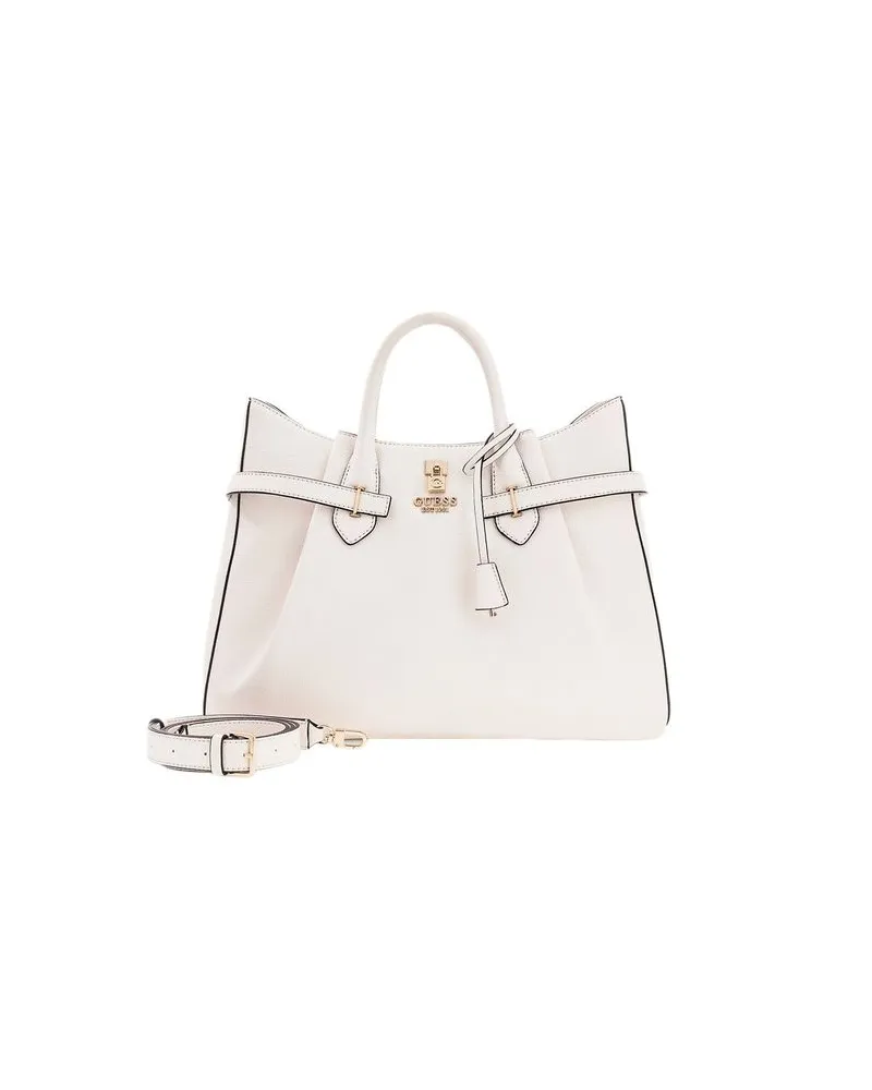 Guess Umhängetasche Off White Weiß