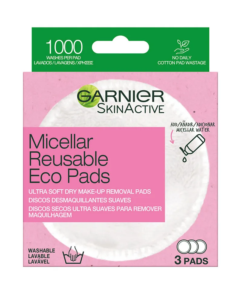 Garnier Skinactive Weiche, Waschbare Make-up-entferner-pads 3 Einheiten 