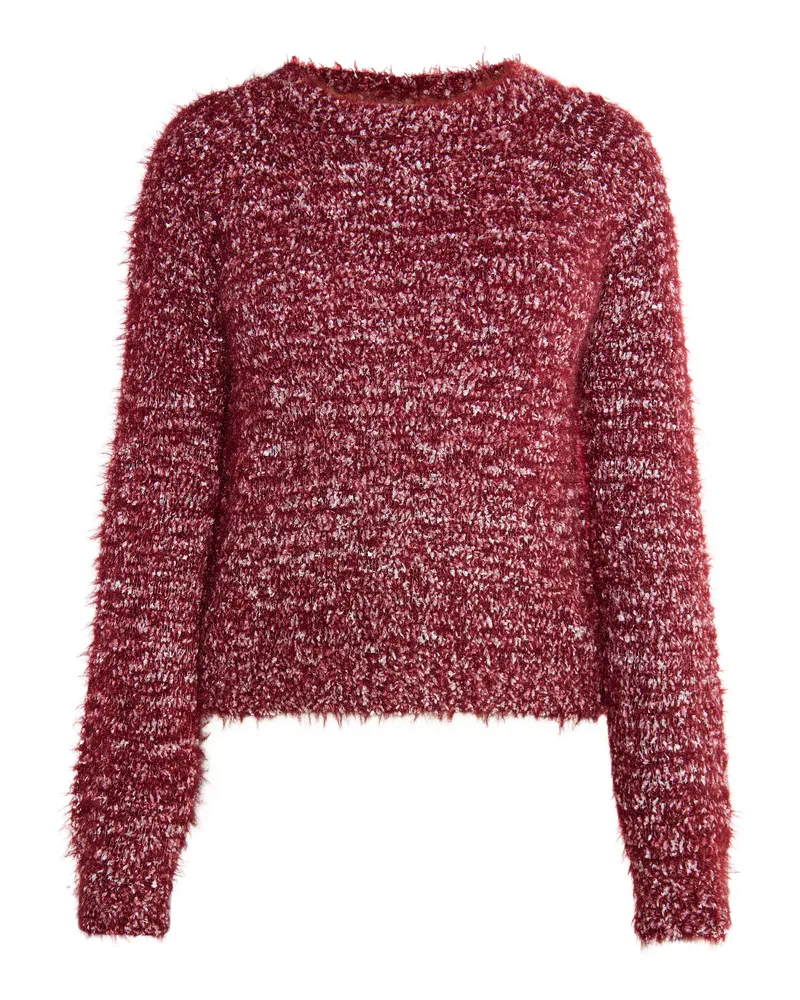 Usha Strickpullover Damen dunkelrot Dunkelrot