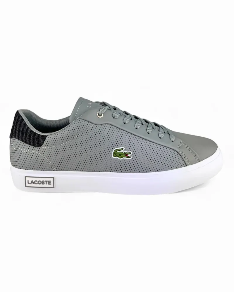 Lacoste Powercourt 2.0 2231 Graue Herren-Sneaker Grau