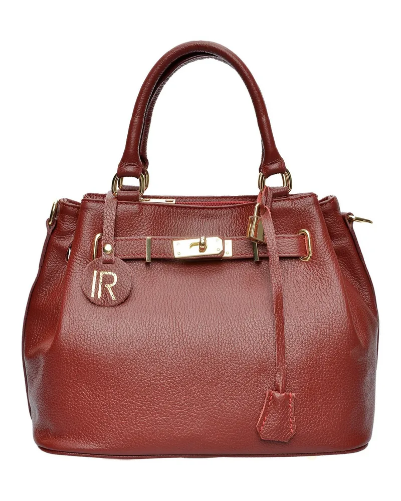 Isabella Rhea Rot Rindsledertasche Rot
