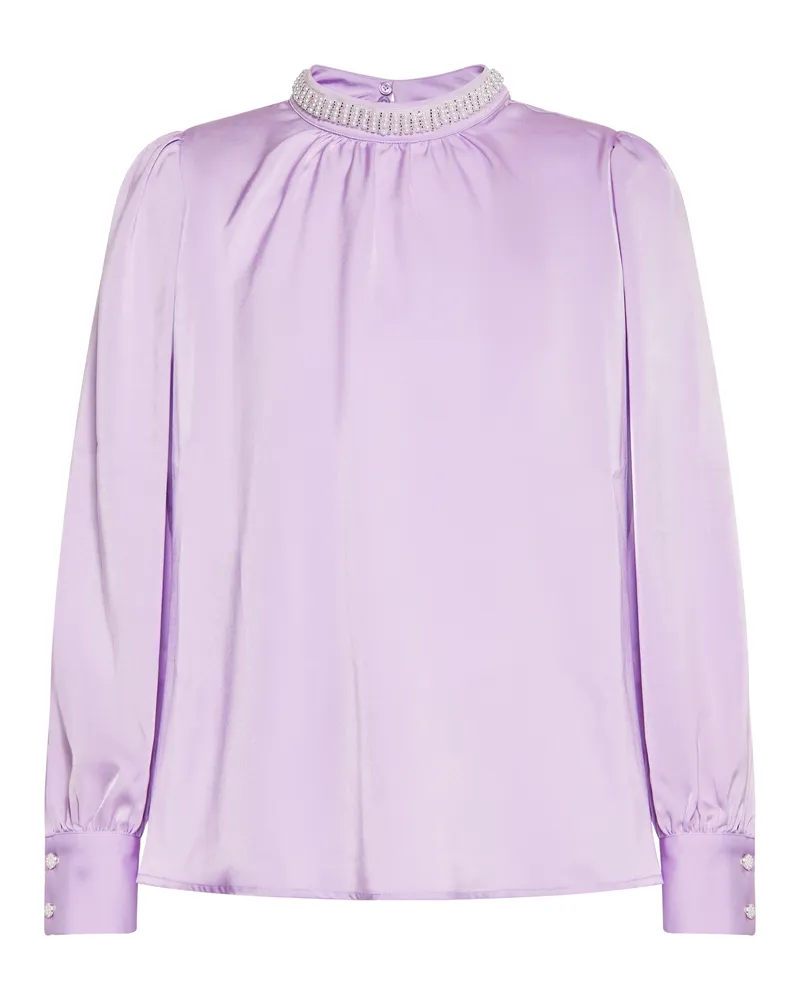 FAINA Bluse Damen Flieger Lila