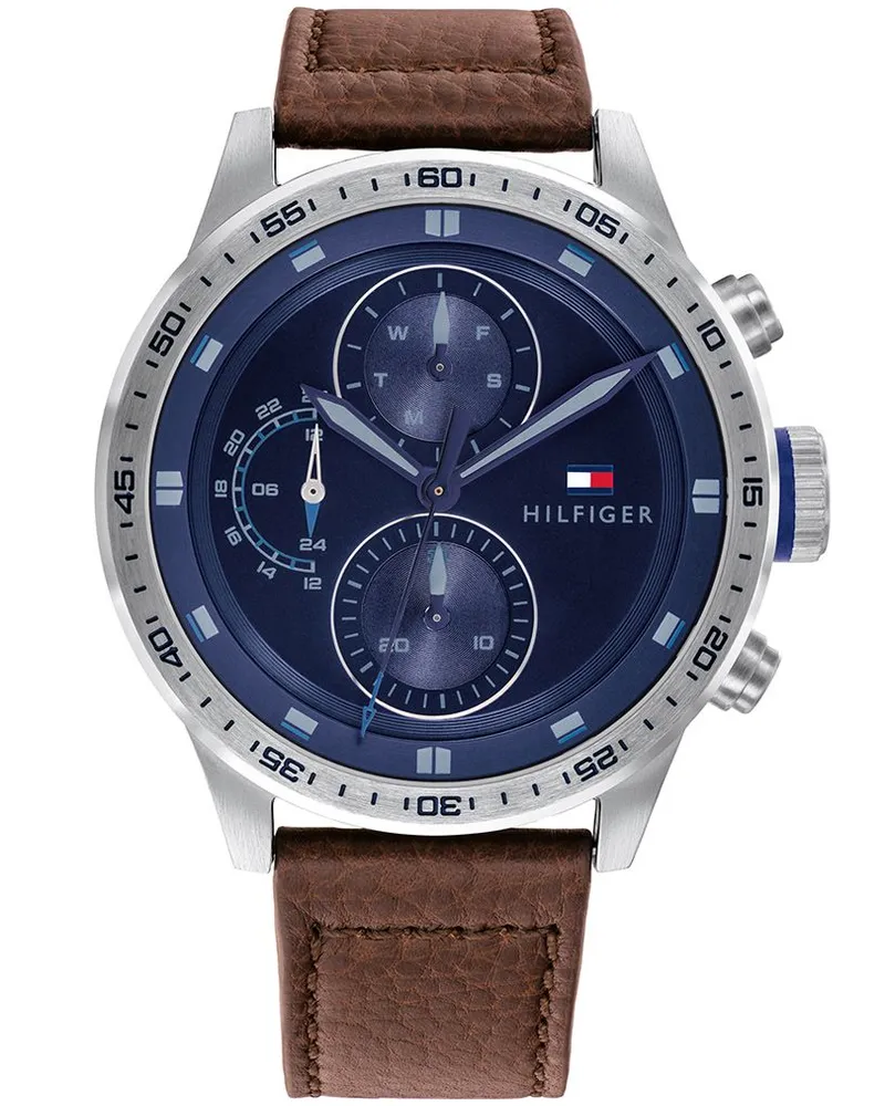 Tommy Hilfiger Montre  Trent Pour Hommes Marron 1791807 Braun