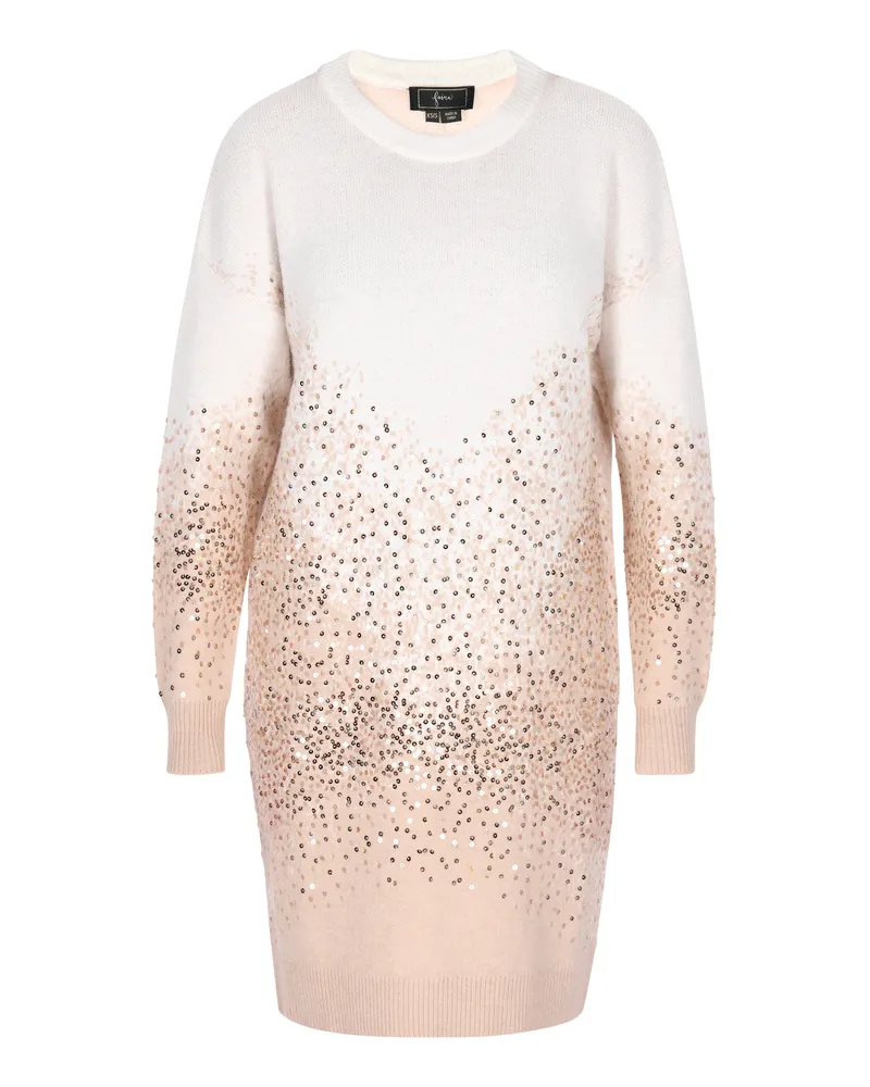 FAINA Damenkleid - Wollweiß Wollweiß