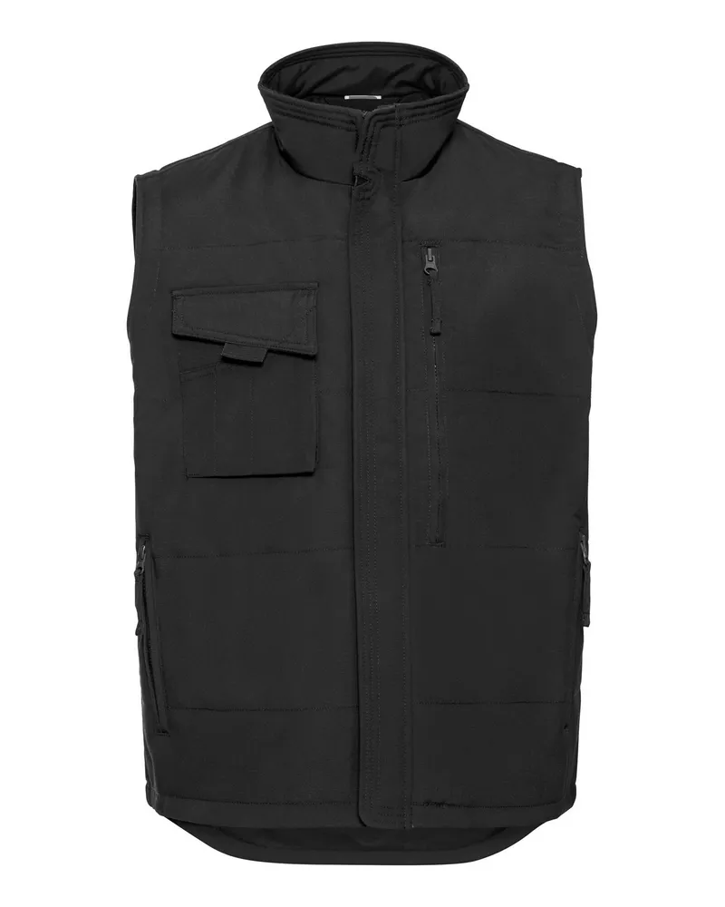 Russell Athletic Russell - Weste für Herren (Schwarz Schwarz