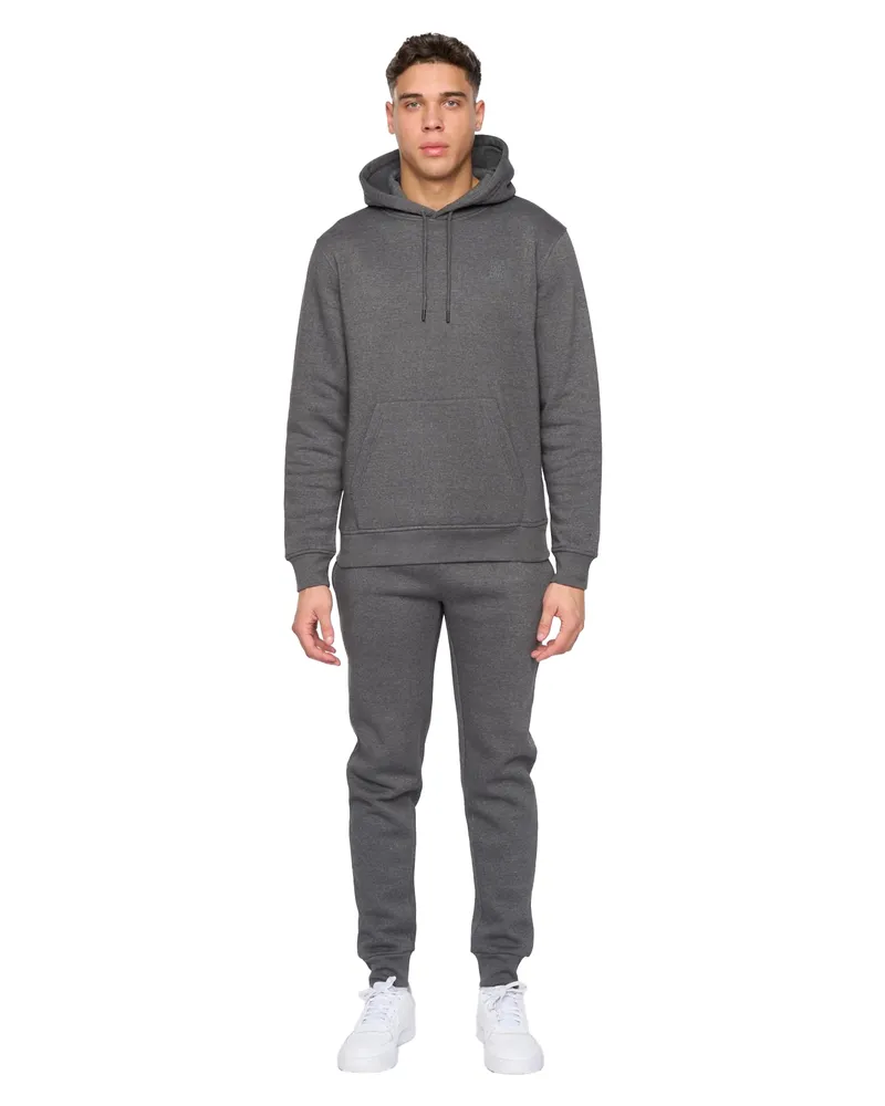 Duck and Cover Merchell" Hoodie und Jogginghosen-Set für Herren (Holzkohle-Mergel Anthrazit