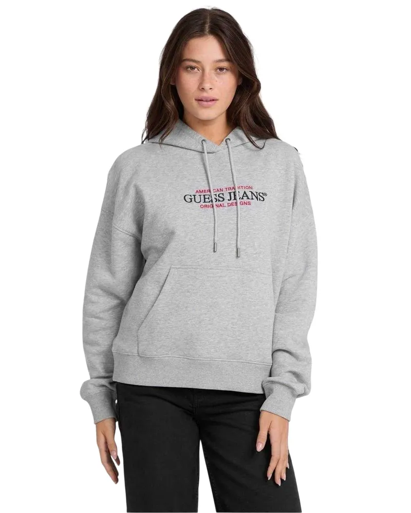 Guess Kapuzenpullover für Damen (Grauheide Grau