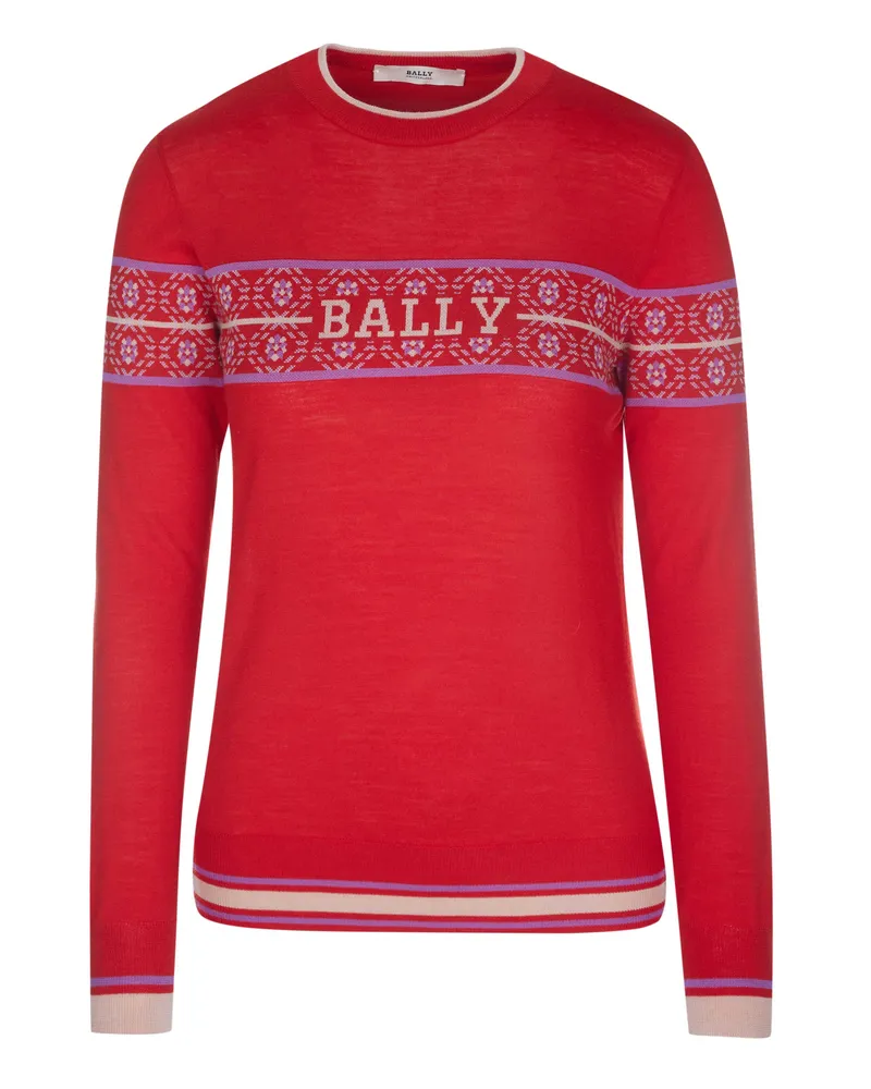 Bally Pullover Rot