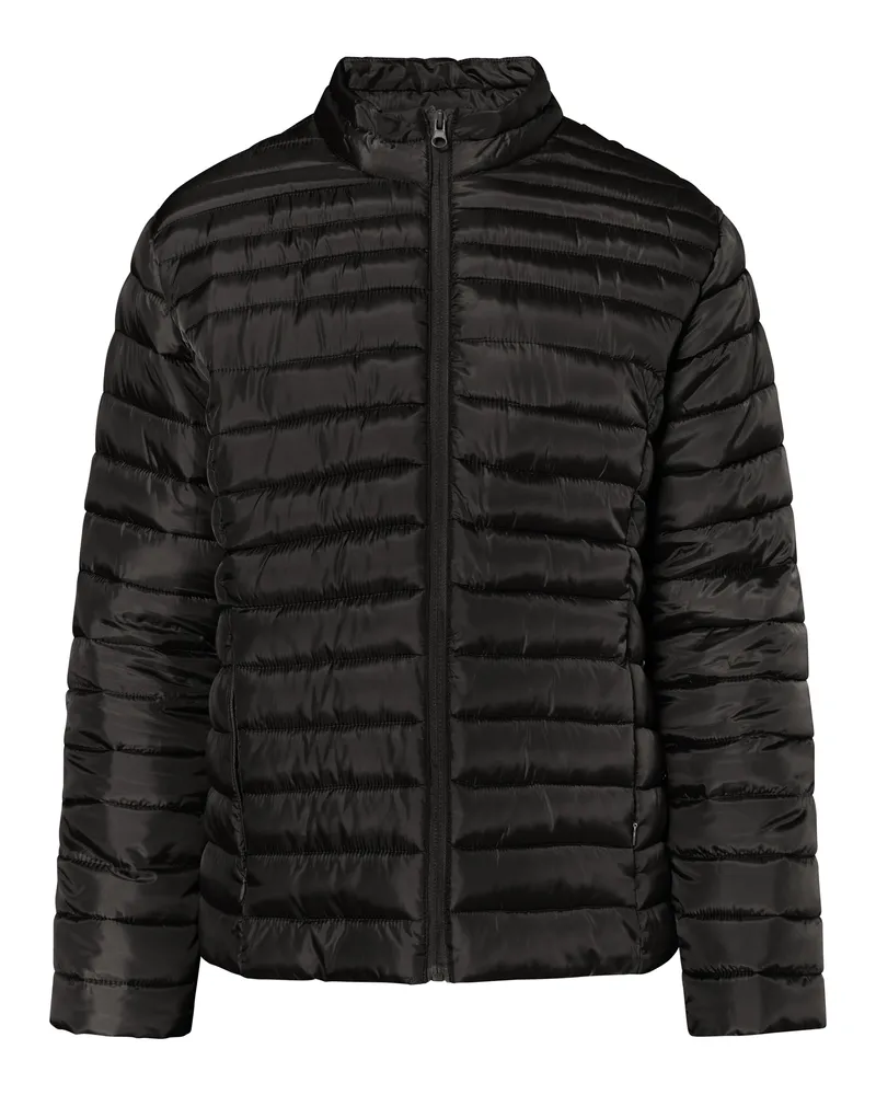 My Mo Leichte Steppjacke Herren Schwarz Schwarz