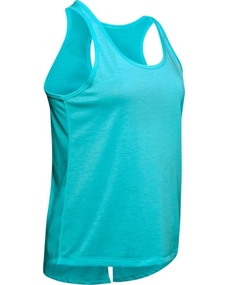 Under Armour Whisperlight Tie Back Damen Blau Tanktop Blau